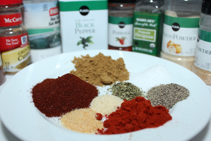 Homemade Low Sodium Taco Seasoning Mix » Salads for Lunch